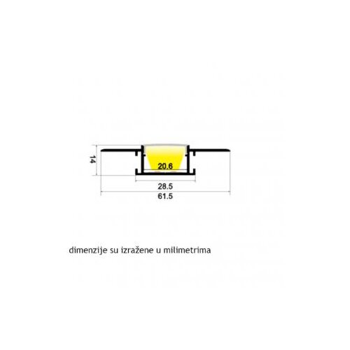 Bb Link LED profil LR6124 Slike