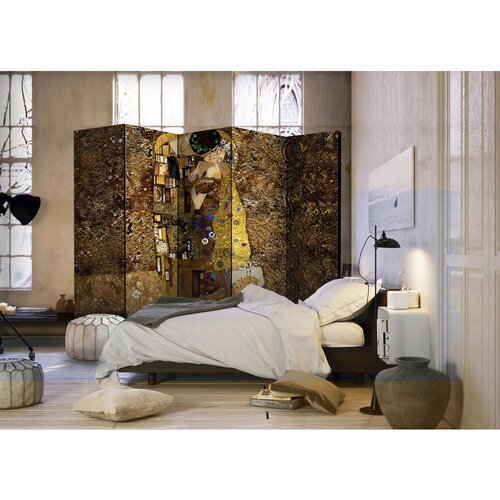 Artgeist Paravan Golden Kiss I, 5-Delni, Dvostranski Slike