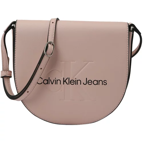 Calvin Klein Jeans Torba za čez ramo rosé / črna