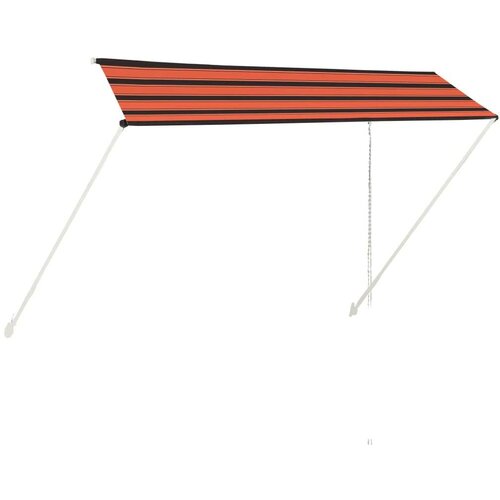  Tenda na uvlačenje 350 x 150 cm narančasto-smeđa Cijene