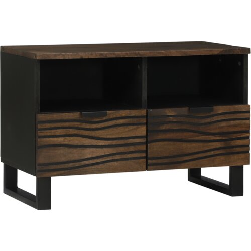 vidaXL Zabavni centri in stojala za televizor Rjava Srednja les Cene