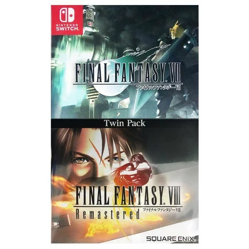 Square Enix Final Fantasy Vii Final Fantasy Viii Remastered Twin Pack (nintendo Switch)