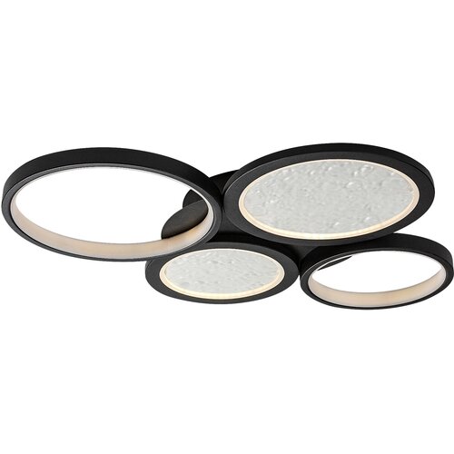 Rabalux LED plafonjera sa daljinskim Aranis, 40W, 3000-6500K, 59x45cm, Crna Slike
