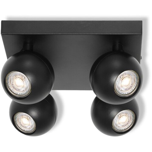 Osram Stropna spot svetiljka SPOT SPHERAL 4xGU10/6W/230V crna Cene