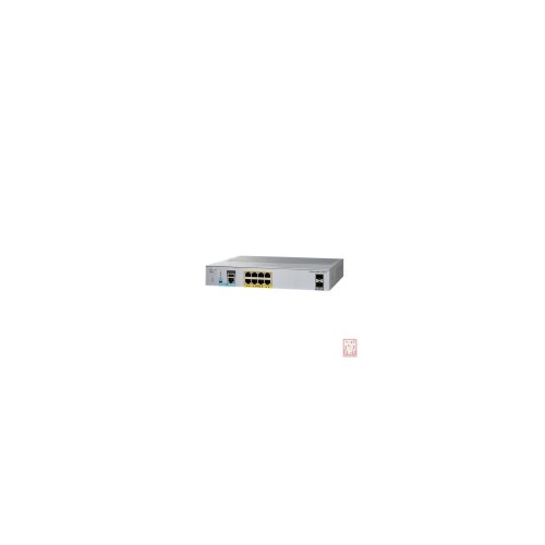 Cisco WS-C2960L-SM-8PS, 8 port Gigabit PoE switch, 2x Gigabit SFP, LAN Lite svič Slike