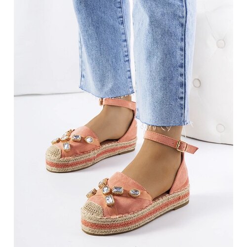 D/CEO Women's red espadrilles Big Star HH274494 Cijene