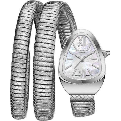 Lee Cooper Ženski sat LC08173.320, Sedefasto kućište, Srebrne boje Cene
