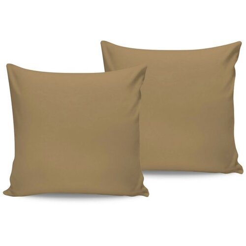 LIGHT BROWN pillowcase set (2 pieces) (de) Cene