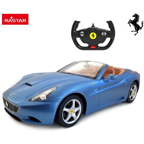  Licencirani auto na daljinsko upravljanje 1:12 Ferrari California RASTAR - plavi Cene
