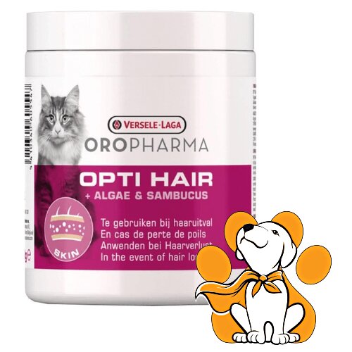Oropharma Opti Hair 130g, Suplement Za Zdravu Kožu i Sjajnu Dlaku Mačke Cene