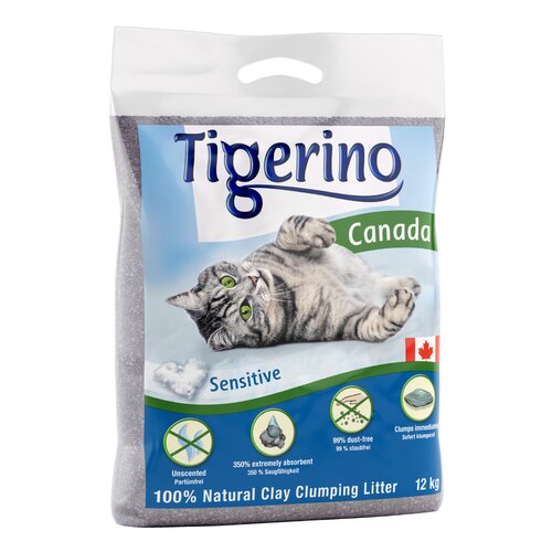 Tigerino Varčno pakiranje Canada Style / Premium 2 x 12 kg - Sensitive - brez parfuma Cene