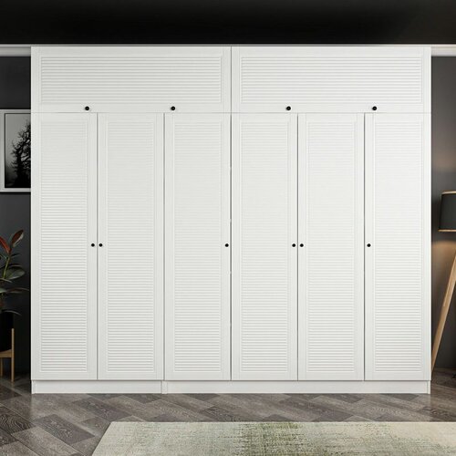 Hanah home kale - 8403 white wardrobe Cene