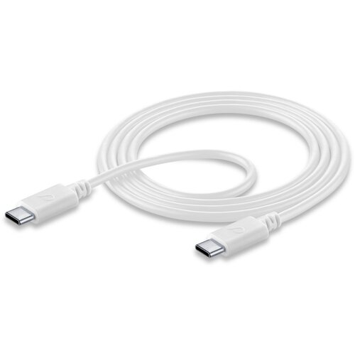 Cellular Line cellularline ladekabel usb c 1,2m wei&amp;szlig; lade- und datenkabel 120cm usb type-c au Slike
