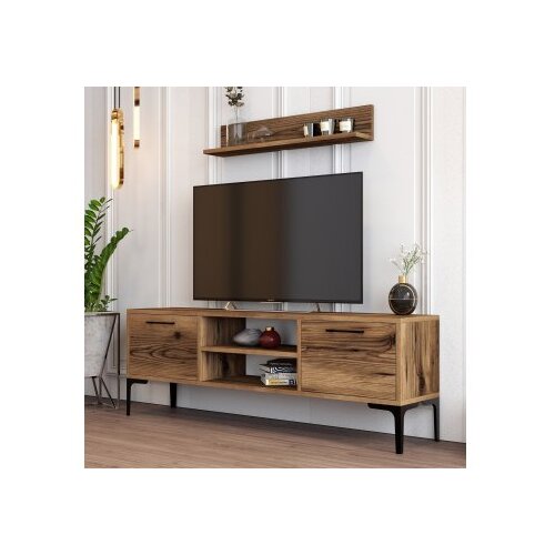 Hanah home TV jedinica, Riga - Walnut Slike