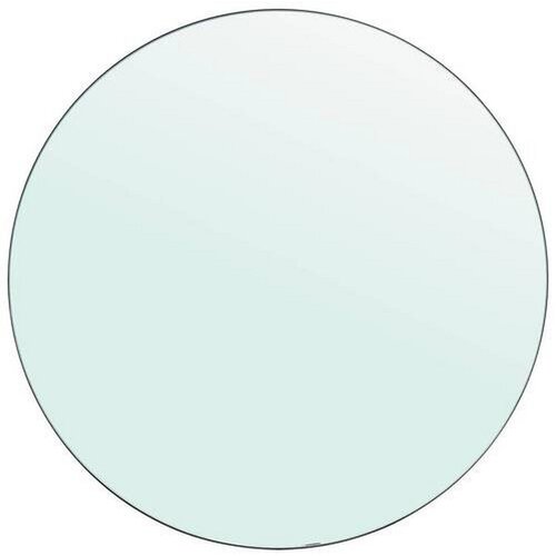 MID.YOU STENSKO OGLEDALO, 100/100/1.6 cm steklo, leseni material Slike