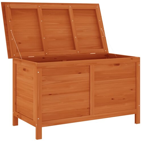  Vrtna kutija za pohranu 99 x 49,5 x 58,5 cm od masivne jelovine Slike