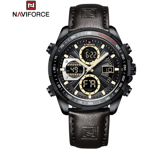 Naviforce Sat MI-38645 - Smeđa / Crna / Zlatna Cijene