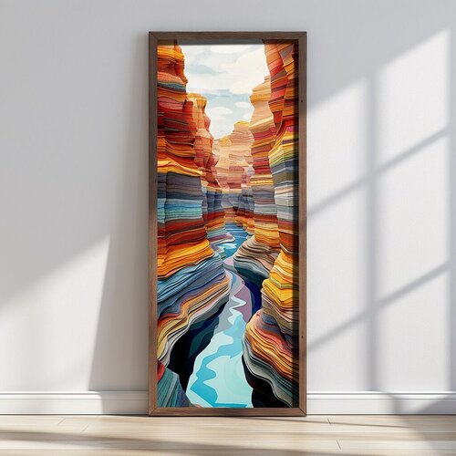 Wallity Zidna slika LONG007-S/120-40, 40 x 120 cm Cene