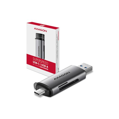 Axagon čitalec kartic sd in microsd usb-c + usb-a 3.2 Cene