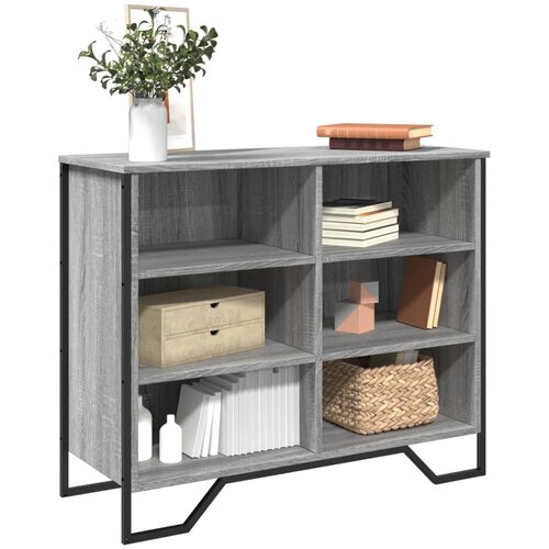  Komoda boja hrasta sonome 91x35,5x74,5 cm konstruirano drvo Cijene