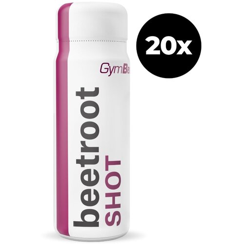 GymBeam Beetroot shot 20 x 60 ml &amp;scaron;umsko voće Slike