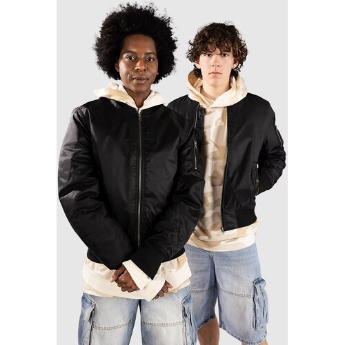 Urban Classics Basic Bomber jakna black Slike