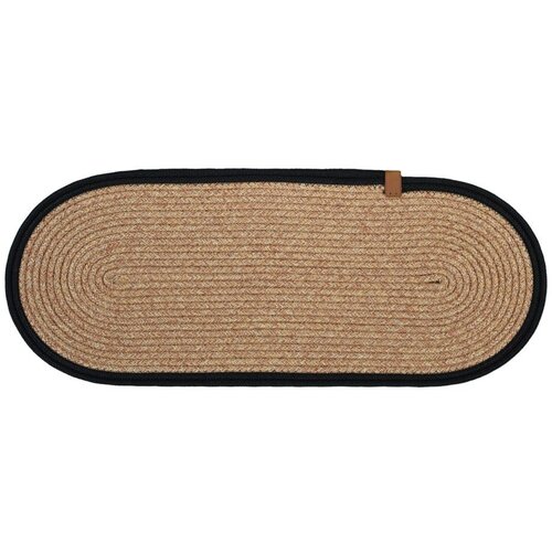 Vitaus Črni/v naravni barvi komplet preprog za stopnice 16 ks 25x65 cm Milo Frame &amp;ndash; Slike