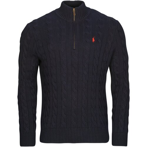 Polo Ralph Lauren Puloverji PULL DEMI ZIP EN MAILLE TORSADEE Cene
