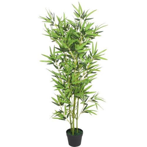  Umjetni Bambus s Lončanicom 120 cm Zeleni Slike