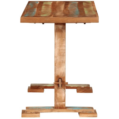  Blagovaonski stol 110 x 55 x 78 cm od masivnog obnovljenog drva Slike