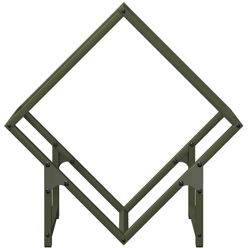  Stalak za drva 50x25x50 cm hladno valjani čelik Slike