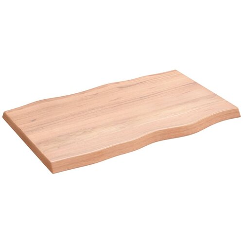 vidaXL Stolna ploča svjetlosmeđa 80 x 50 x 4 cm od obrađene hrastovine Cijene