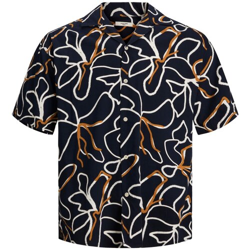 Jack &amp;amp; Jones Ko&amp;scaron;ulja noćno plava / smeđa / bijela Slike