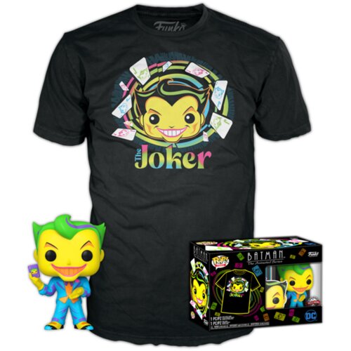 Funko Set figure POP & Tee DC Comics Batman Joker Exclusive Cene