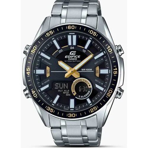 Casio Muški sat EFV-C100D-1B, Kvarcni, Okrugli, 46mm, Srebrne boje Cene