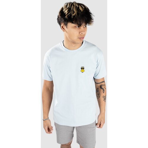 Iriedaily Lazy Sunny Day Emb T-shirt ice blue Slike
