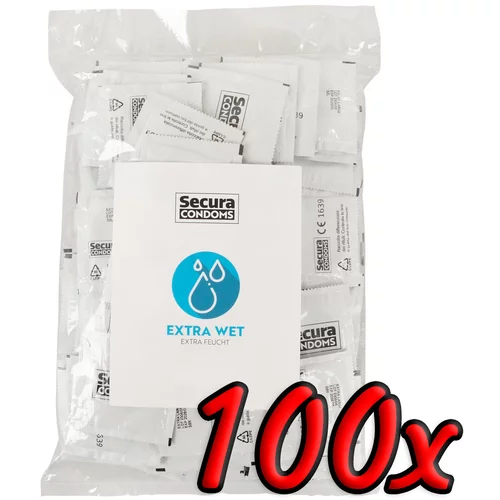 Secura Kondome Secura Extra Wet 100 pack