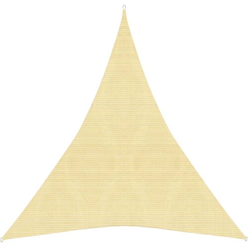 vidaXL Senčno jadro 160 g/m² bež 5x7x7 m HDPE Cene