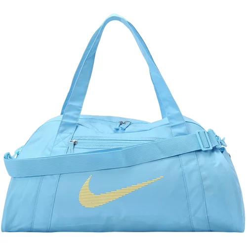 Nike Športna torba 'Gym Club' svetlo modra / srebrna