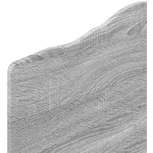  Uzglavlje s uzglavljem Siva Sonoma 100 cm Konstruirano drvo Slike