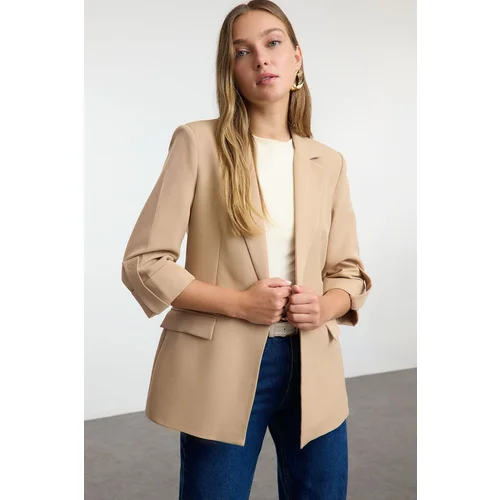 Trendyol Mink Woven Blazer Jacket