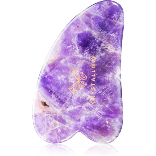 Crystallove Amethyst Gua Sha pomagalo za masažu