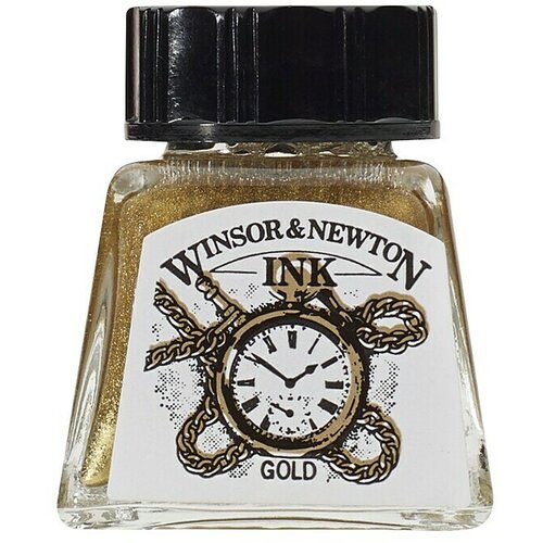 WINSOR & NEWTON Tinta za crtanje (Zlatne boje, 14 ml, Boca) Cijene