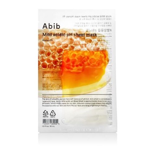 Abib Mild Acidic pH Sheet Mask Honey Fit maska za obraz 30 ml unisex Cene