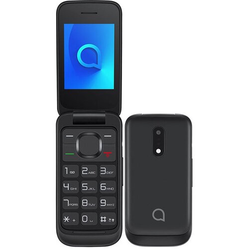 Alcatel 2053D 2.4 SC6531E 4MB 4MB 0.3Mpx Dual Sim crni mobilni telefon Slike