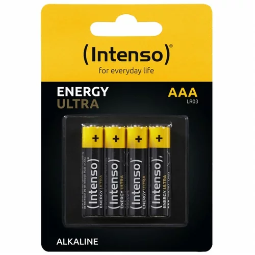 Intenso Baterija alkalna AAA LR03-4 1.5V blister 4 komada