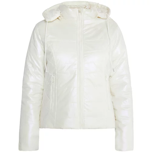 MYMO Zimska jakna vuneno bijela