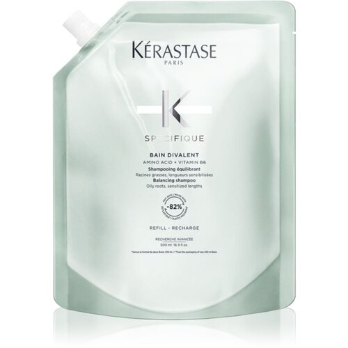 Kérastase Specifique Bain Divalent globinsko čistilni &scaron;ampon za mastno lasi&scaron;če Refill 500 ml Cene