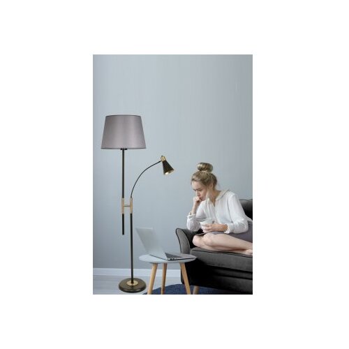 Opviq Forza Siyah Lambader 534LUN4301 Podna lampa, siva Cene