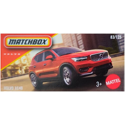 Mattel Matchbox: Volvo XC40 autić u papirnatoj kutiji 1/64 - Cene